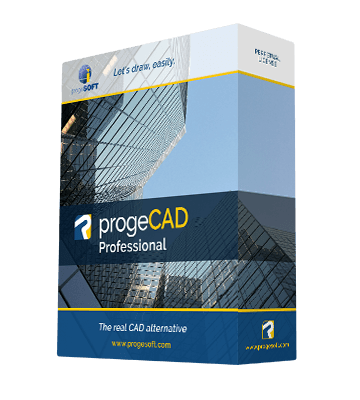 Hộp phần mềm progeCAD Professional
